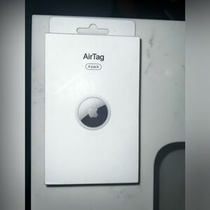 NWOT- Apple AirTag (4 pack) - Sealed in box.